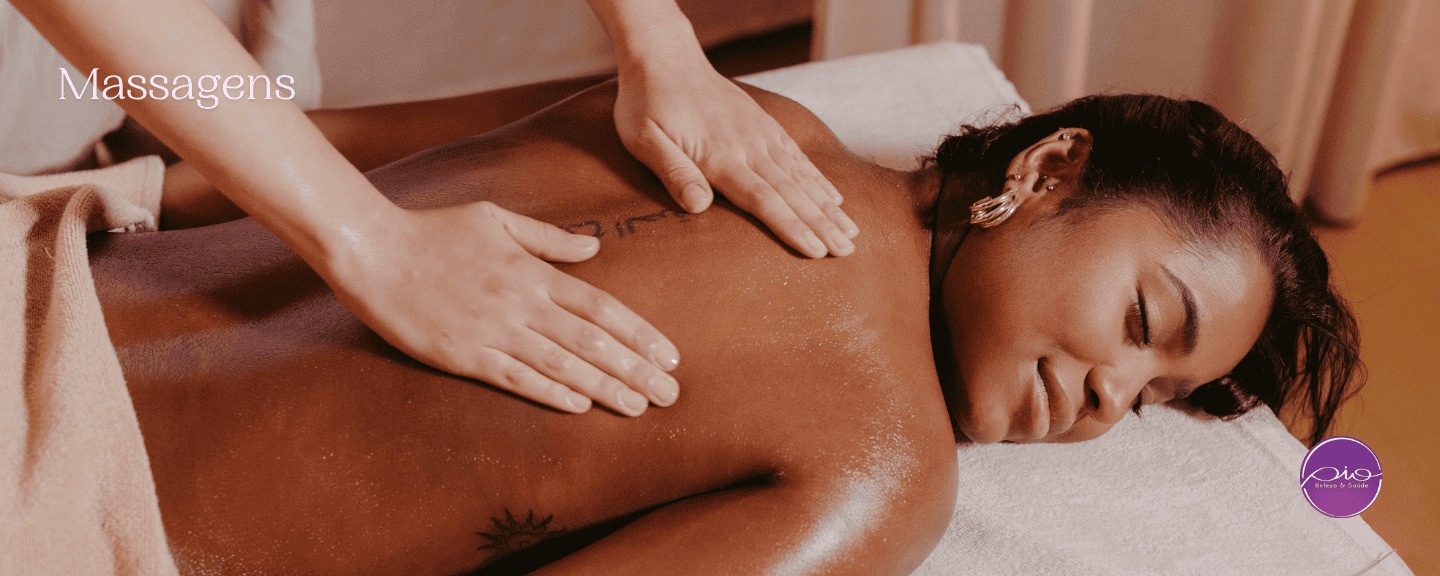 Massagem terapêutica na Clínica PIO
